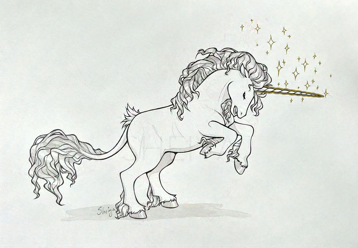 War Unicorn by @Sheiya – Sheezy.Art