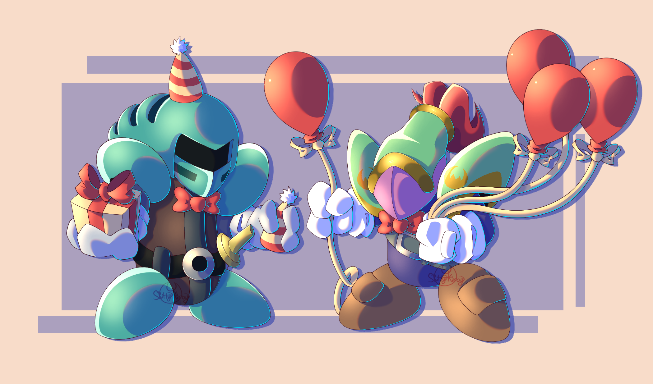 Kirby Birthday Collab Piece by @Skitty-Kirby – Sheezy.Art