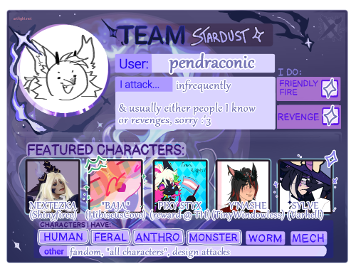 Link to: https://artfight.net/~pendraconic