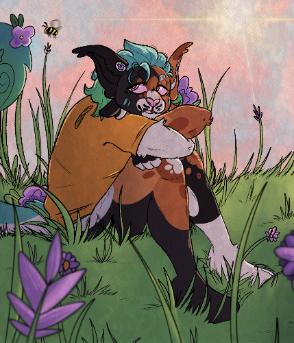 Link to: https://artfight.net/attack/6118756.in-the-flowers
