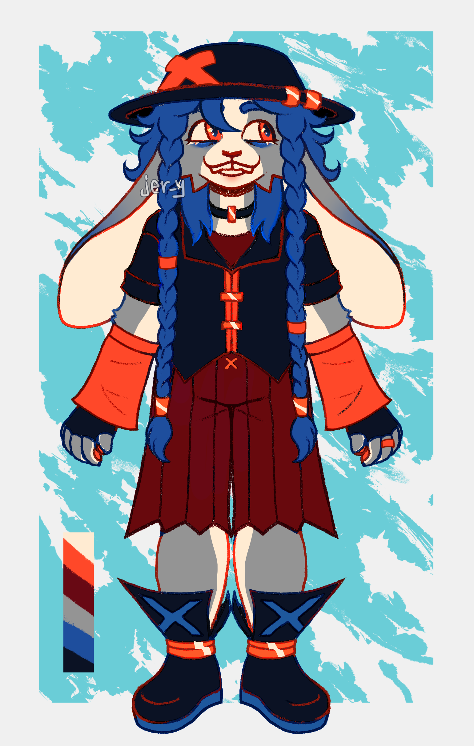 Arcane inspired Bunny adopt! by @ALIENFEE – Sheezy.Art