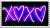 Link to: https://www.deviantart.com/xpufflex/art/STAMP-Purple-f2U-OO7-XOXO-749356321