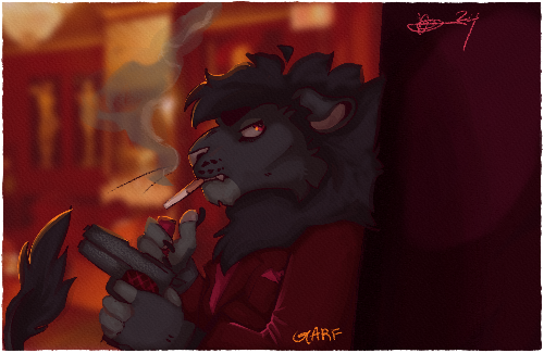 Link to: https://toyhou.se/GarfeildEatsLarsaga