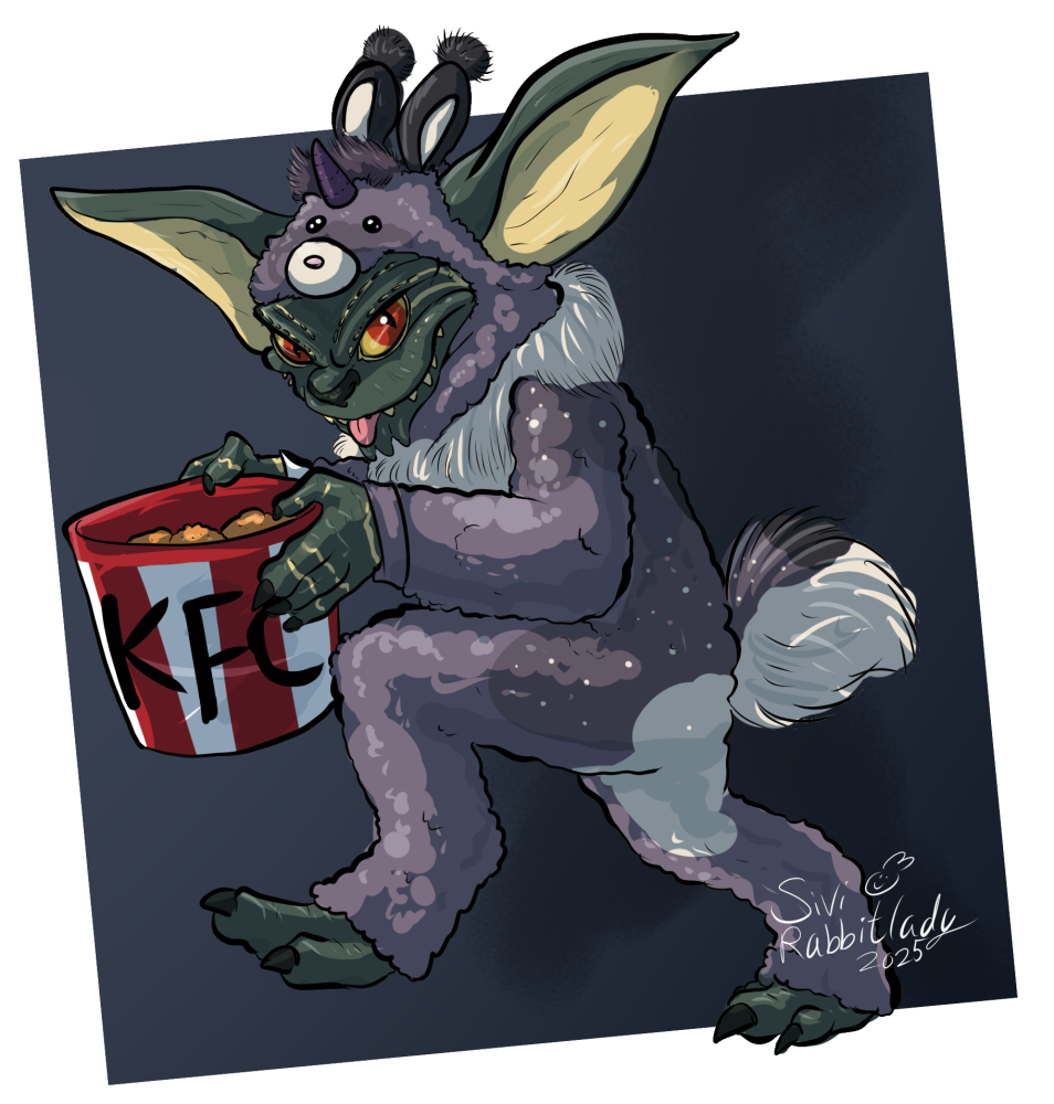 Gremlin bunny by @Sivi – Sheezy.Art